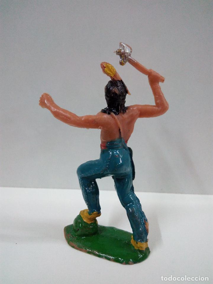 Figuras de goma y PVC: GUERRERO INDIO . JECSAN - Foto 2