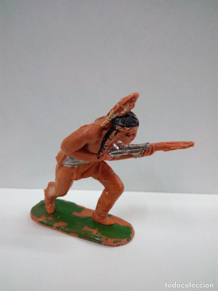 Figuras de goma y PVC: GUERRERO INDIO . JECSAN - Foto 1