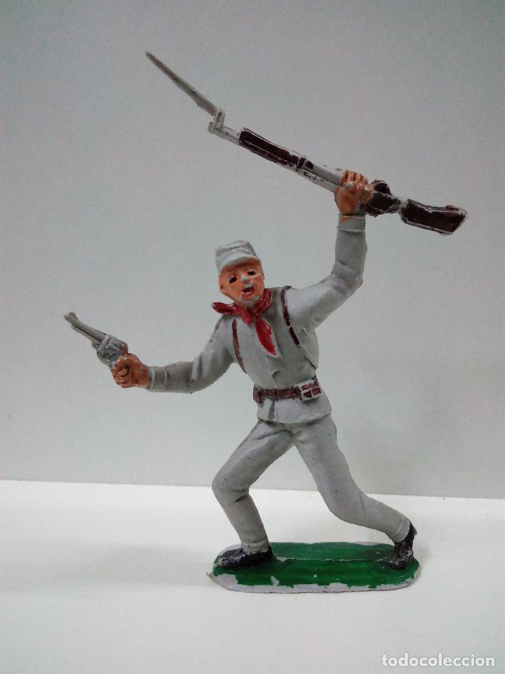 Figuras de goma y PVC: SOLDADO CONFEDERADO . JECSAN - Foto 1