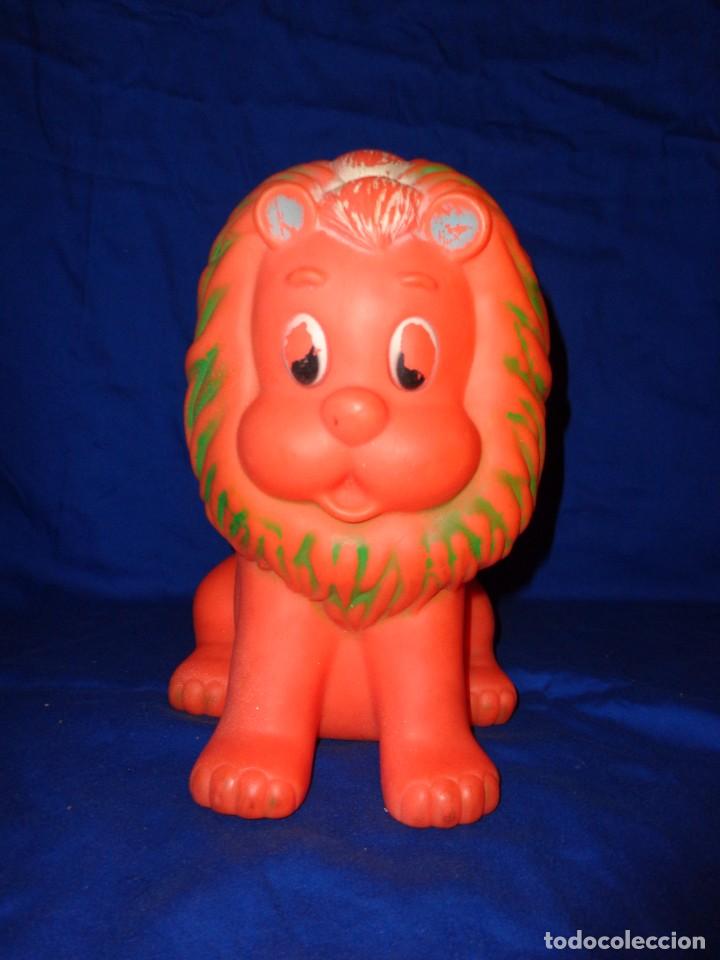 Figuras de goma y PVC: GALTOYS - JUGUETES GALTOYS S.L. LEON MIDE UNOS 25 CM ALTURA,A&Ntilde;OS 70/80! SBB