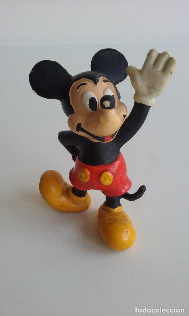 Figuras de goma y PVC: FIGURA EN GOMA MICKEY MOUSE. - Foto 1