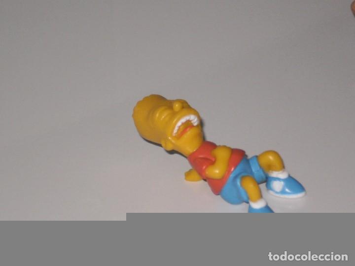 Figuras de goma y PVC: FIGURA PERSONAJES DE LOS SIMPSON , BART . 5 CMS - Foto 1
