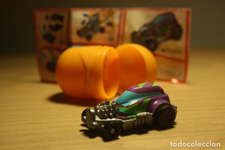 Kinder Figures: Kinder Sorpresa - Figura Huevo Kinder - Colecci&oacute;n SPRINTY, Magic Kinder - Coche FT050D + BPZ