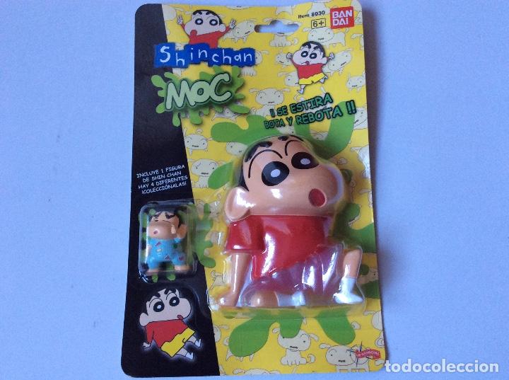 Figuras de goma y PVC: Sinchan Moc Bandai 1992 - Foto 1