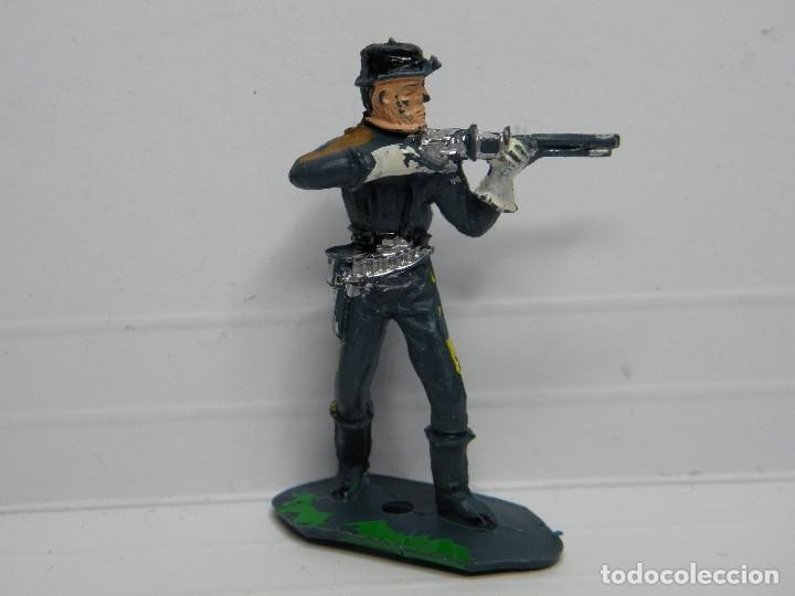 Figuras de goma y PVC: YANQUI 5 CM. MINI OESTE DE COMANSI - Foto 1