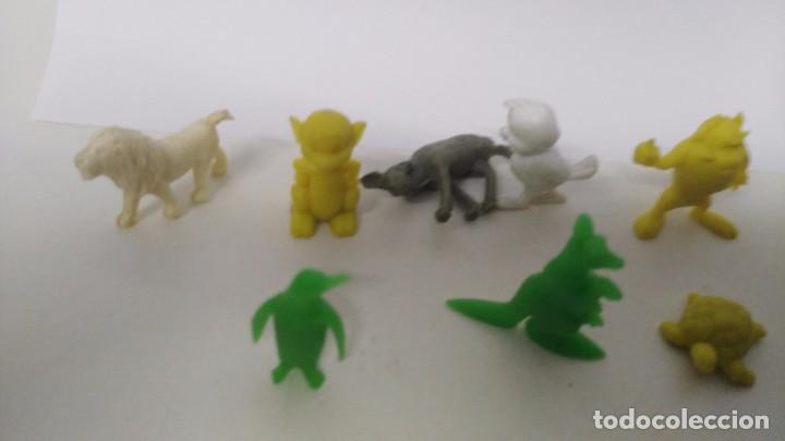 Figuras de goma y PVC: antiguo lote de figuras dunkin - Foto 2