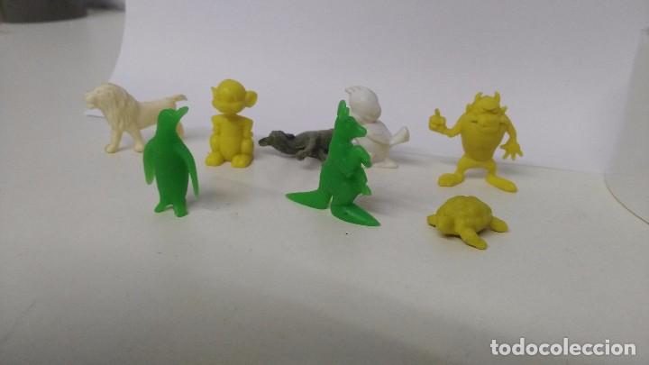 Figuras de goma y PVC: antiguo lote de figuras dunkin - Foto 4
