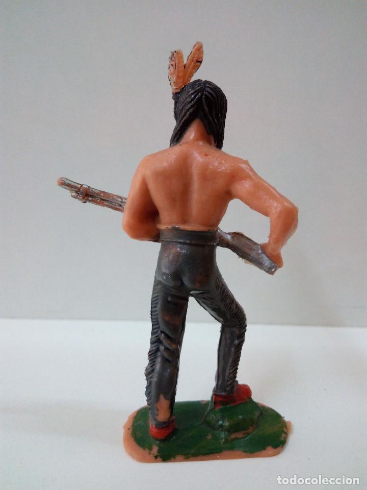 Figuras de goma y PVC: GUERRERO INDIO . JECSAN - Foto 2