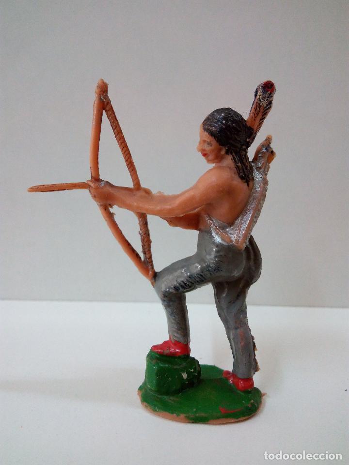 Figuras de goma y PVC: GUERRERO INDIO . JECSAN - Foto 2