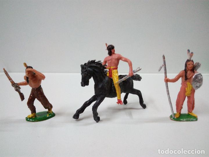 Figuras de goma y PVC: POBLADO INDIO . FIGURAS TIENDAS Y COMPLEMENTOS - Foto 5