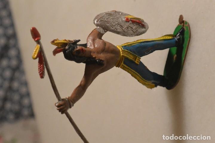 Figuras de goma y PVC: INDIO PINTADO DE COMANSI - Foto 2
