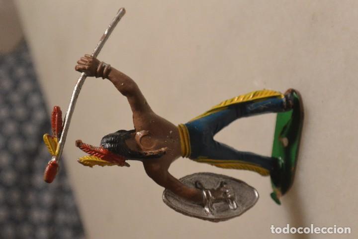 Figuras de goma y PVC: INDIO PINTADO DE COMANSI - Foto 3