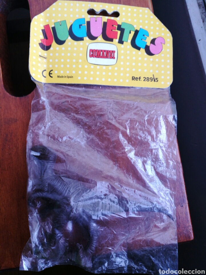 Figuras de goma y PVC: Figura dinosaurio PVC Comansi .Sin abrir . - Foto 1