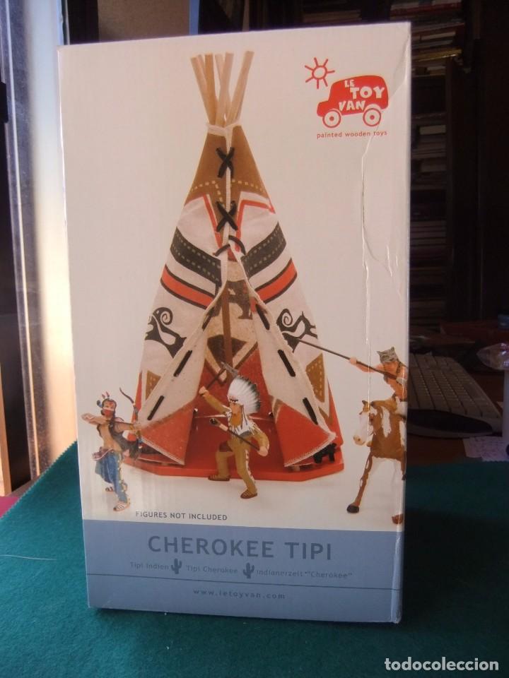 Figuras de goma y PVC: TIPI CHEROKEE  MARCA LE TOY VAN ENGLAND - Foto 5