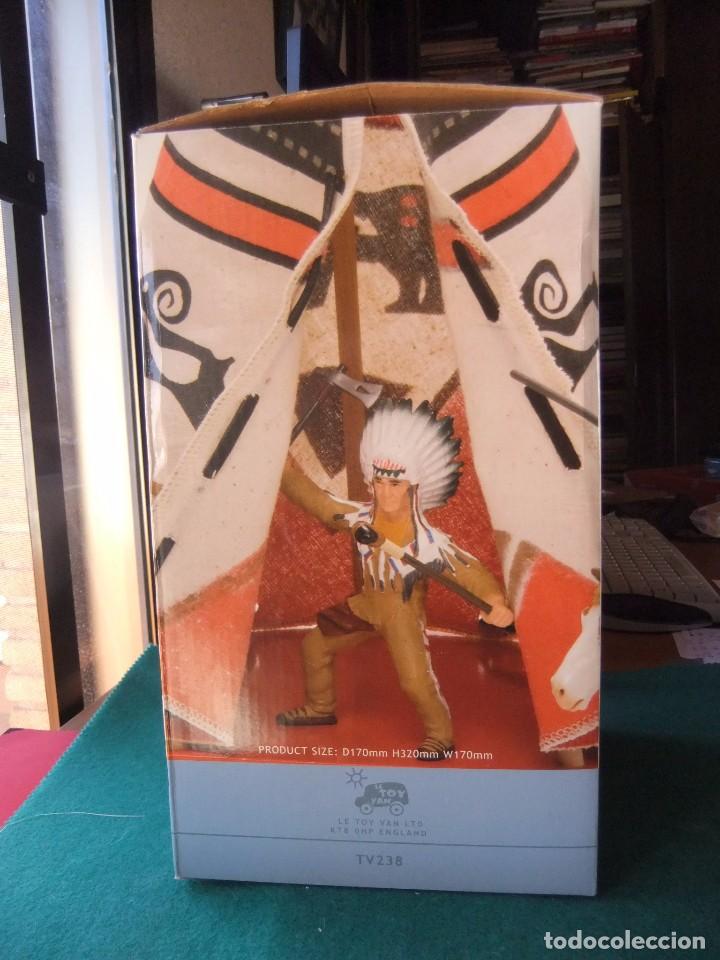 Figuras de goma y PVC: TIPI CHEROKEE  MARCA LE TOY VAN ENGLAND - Foto 6