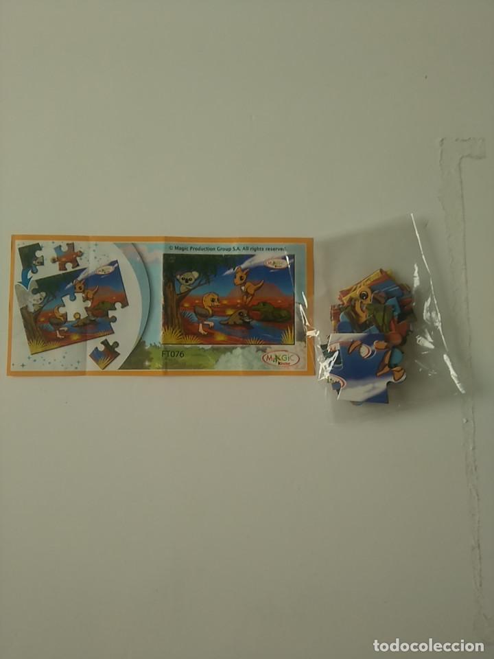 Figuras de Goma Kinder: kinder figura puzzle natoons