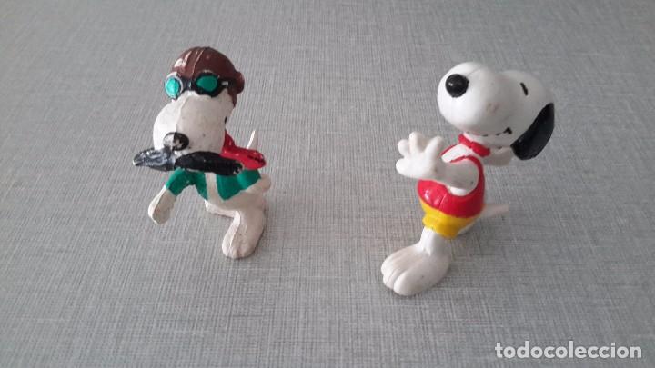 Figuras de goma y PVC: DOS FIGURAS DE SNOOPY - Foto 1