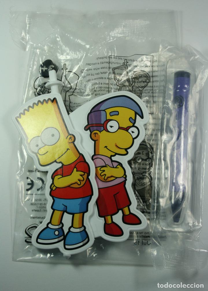 Figuras de goma y PVC: JUGUETE MAC DONALD MC DONALD - LOS SIMPSONS - Foto 1