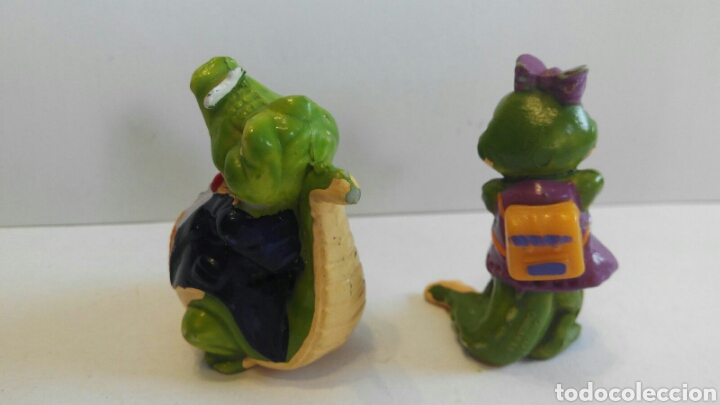 Figuras de goma Kinder: Lote figuras cocodrilo Kinder - Foto 2