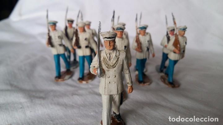 Figuras de Goma y PVC: 12 Soldados Desfile MARINA PECH - Foto 1 - 76020343