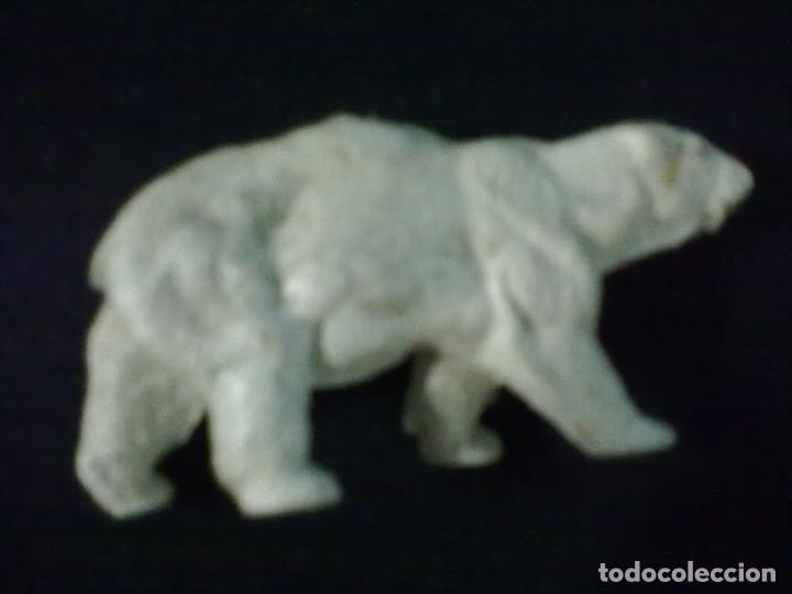 Figuras de goma y PVC: OSO POLAR BLANCO - Foto 2