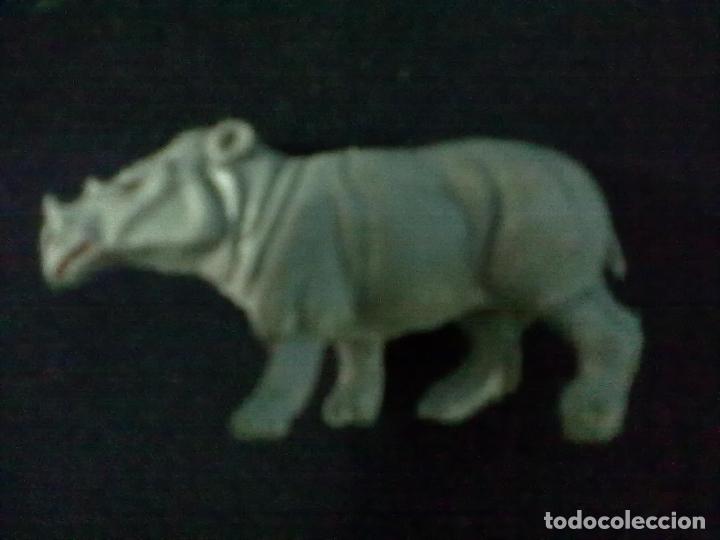 Figuras de goma y PVC: RINOCERONTE PLASTICO - Foto 2