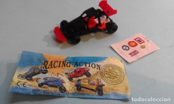 Kinder &Uuml;berraschung: Figurita Huevo Kinder Ferrero COCHECITO RACING ACTION