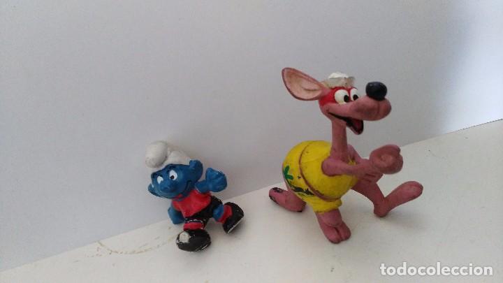 Figuras de goma y PVC: 2 figuras de goma con defectos - Foto 1