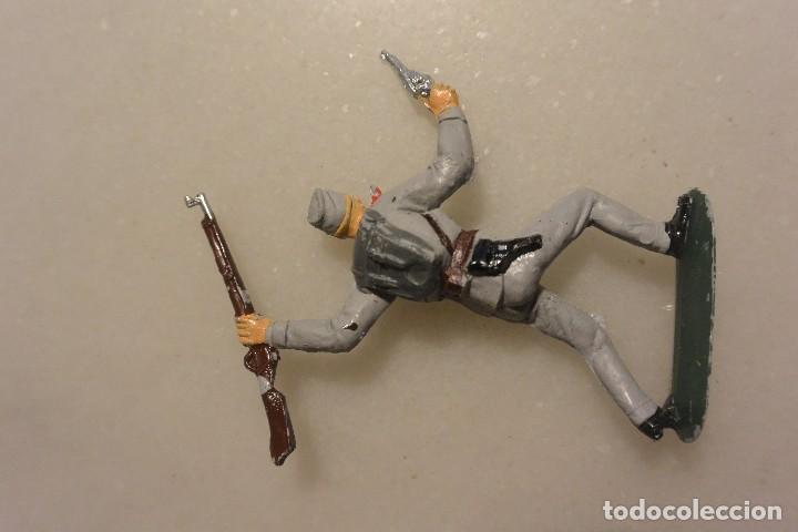 Figuras de goma y PVC: VAQUERO PLASTICO PINTADO comansi - Foto 2