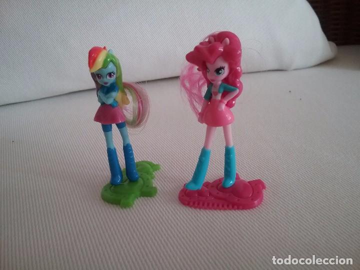 Figuras de Borracha e PVC: Litle pony girl. Coleccion kinder
