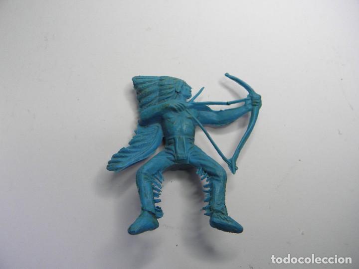 Figuras de goma y PVC: FIGURA INDIO DE COMANSI - Foto 1