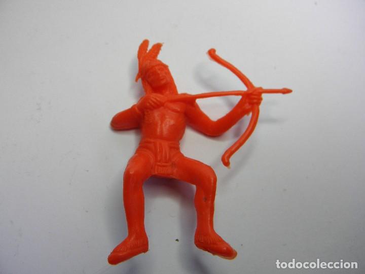 Figuras de goma y PVC: INDIO DE COMANSI 1&ordf; EPOCA - Foto 1