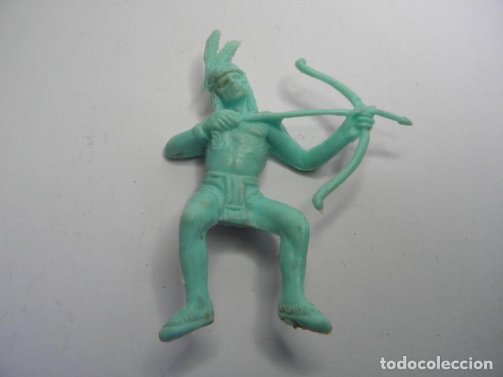 Figuras de goma y PVC: INDIO DE COMANSI 1&ordf; EPOCA - Foto 1