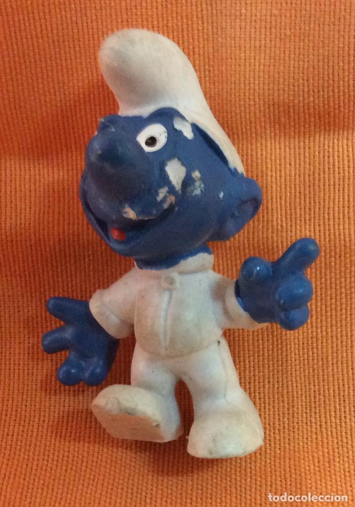 Figuras de goma y PVC: PITUFO - Foto 1