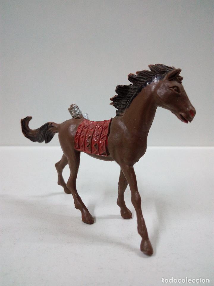 Figuras de goma y PVC: CABALLO INDIO . REALIZADO POR COMANSI - Foto 1