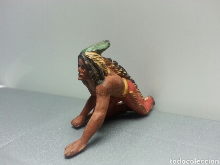 Figuras de goma y PVC: VAQUEROS INDIOS GAMA A&Ntilde;OS 50 - Foto 2