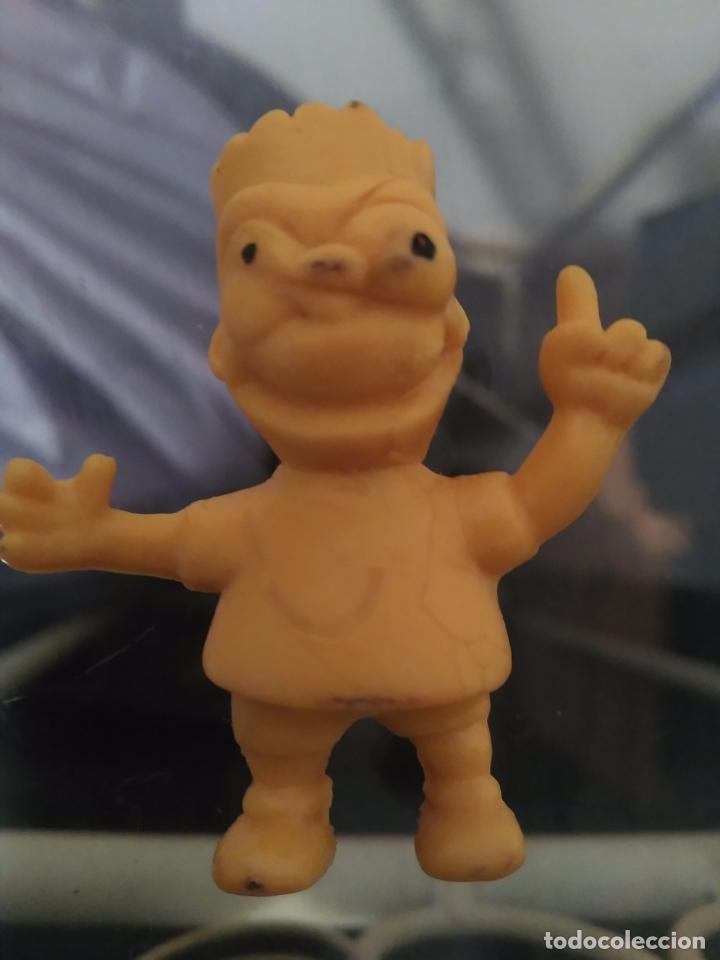 Figuras de goma y PVC: Figura Bart Simpson Simpsons muy curiosa - Foto 1