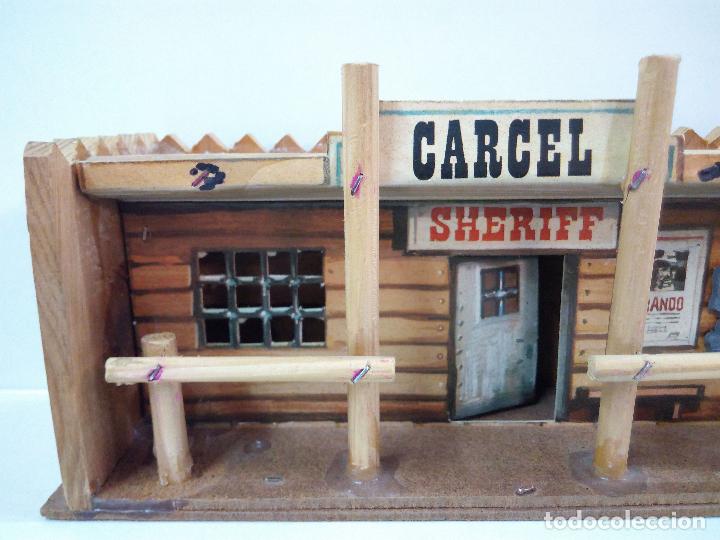 Figuras de goma y PVC: DECORADO DEL OESTE CARCEL - HOTEL Y FIGURAS - Foto 4