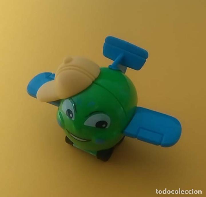 Figuras de Goma Kinder: kinder mu&ntilde;eco avion avioneta vehiculo montable figura