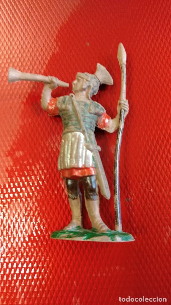 Figuras de goma y PVC: SOLDADO ROMANO DE REAMSA. GOMA. REF. 167 - Foto 1