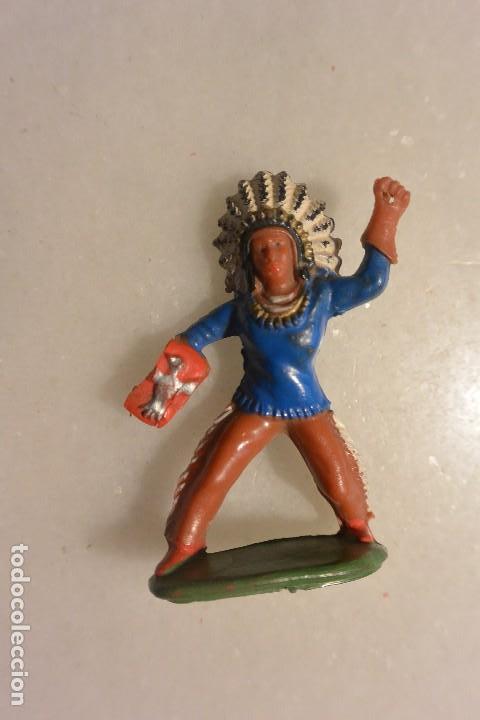 Figuras de goma y PVC: FIGURA INDIO GOMA - Foto 1
