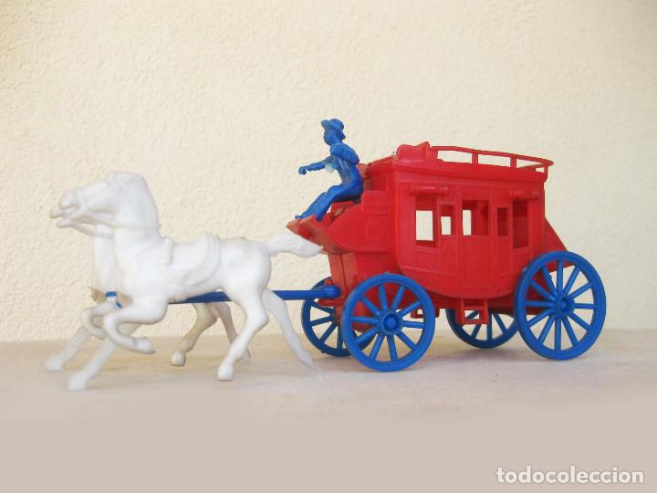 Figuras de Goma y PVC: CARAVANA DEL OESTE DE LOS A&Ntilde;OS 70 NACORAL REF 6350
