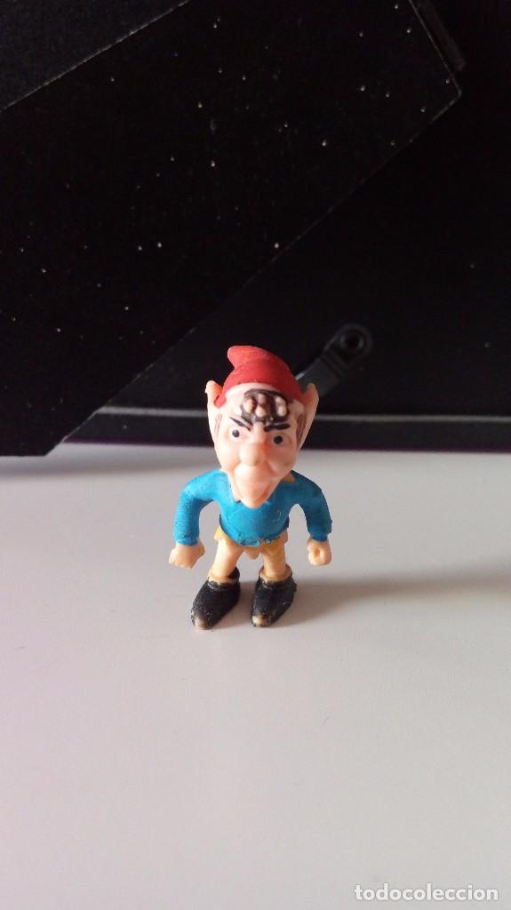 Figuras de Goma Kinder: Antigua Figura Figurita Gnomo Duende.