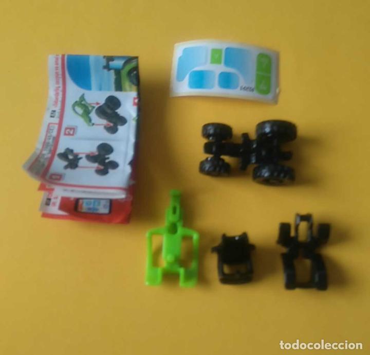 Kinder Figures: fs291 KINDER Tra tor MONTABLE 2016 DEUTZ-FAHR TRACTOR DE CADENAS AGROCLIMBER HUEVO