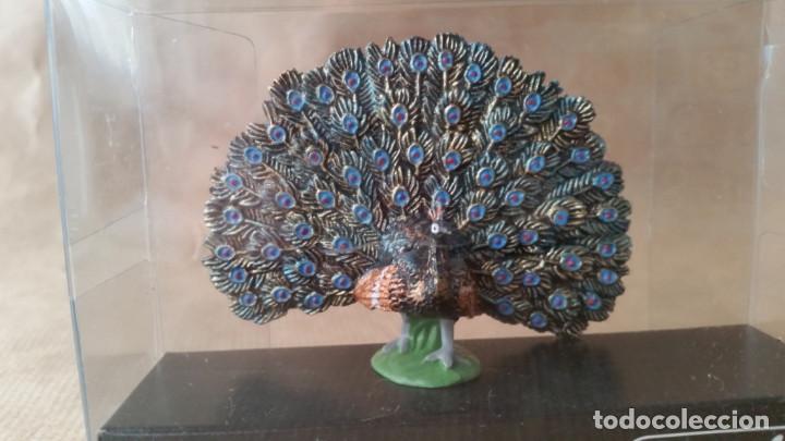 Figuras de goma y PVC: PAVO REAL ELASTOLIN 1:25 FELP - Foto 1