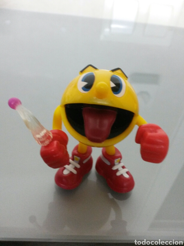 Figuras de goma y PVC: 2x FIGURA PVC PACMAN NBGI - Foto 2
