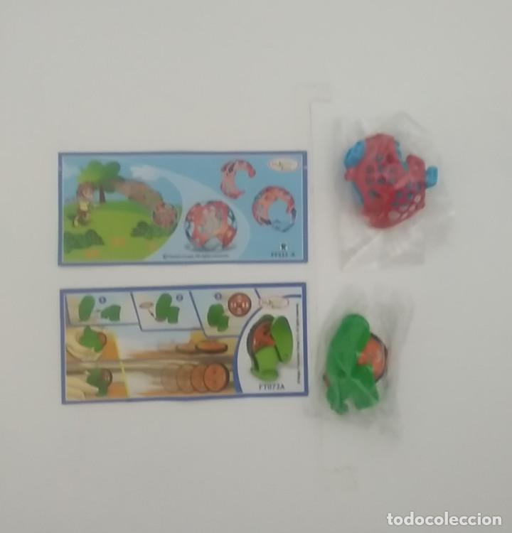 Figuras de Goma Kinder: kinder sorpresas huevo chocolate pelota bola secundario bpz montable