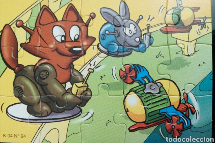 Figuras de goma Kinder: PUZZLE KINDER NUMERO 5 - Foto 1