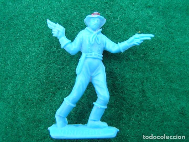 Figuras de goma y PVC: Soldado de la colecci&oacute;n Mini Oeste de Comansi. N&ordm; de ref. 115 - Foto 4