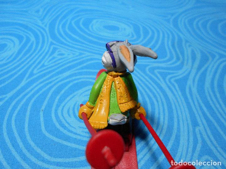 Figuras de goma y PVC: CONEJO BUGS BUNNY ESQUIANDO COMICS SPAIN 1990 REF (2) - Foto 7